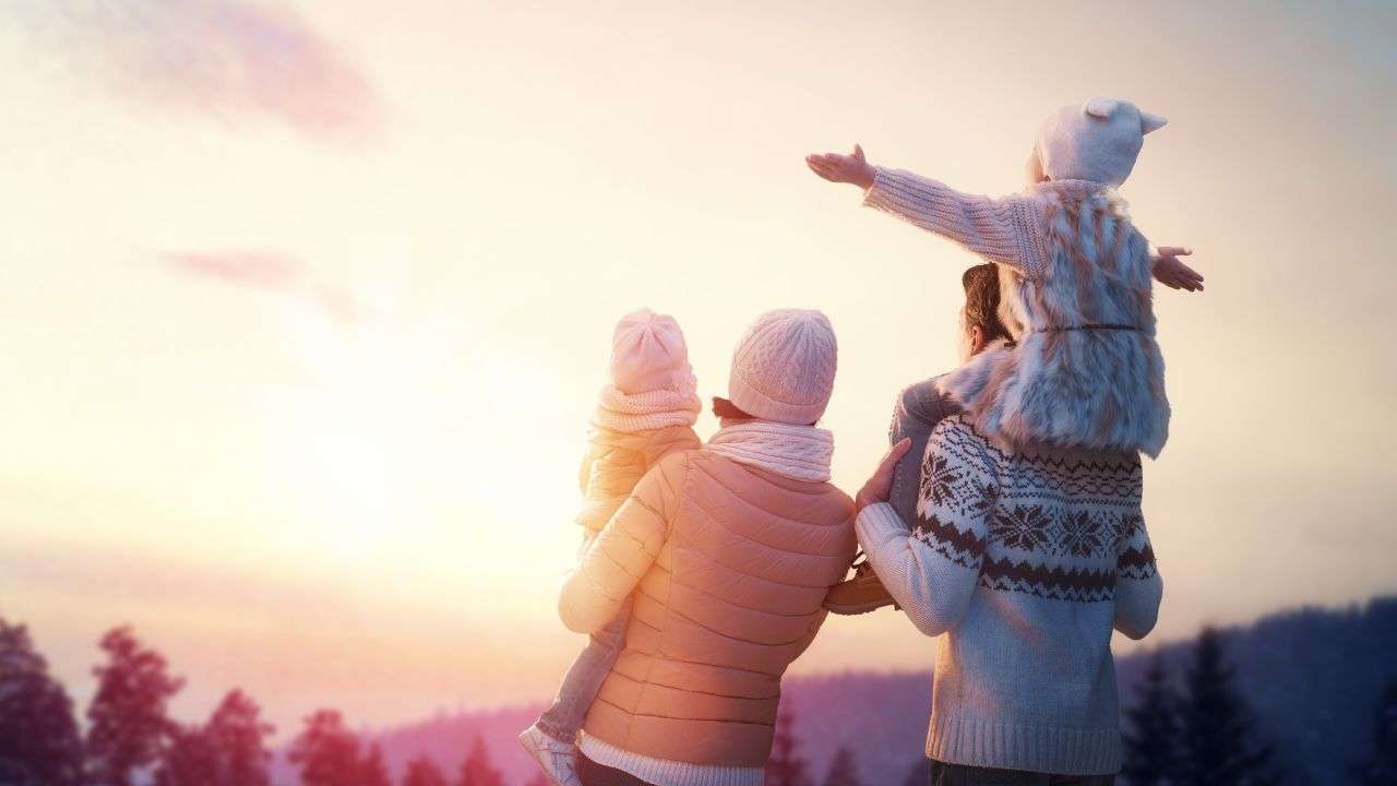 Qui si trova il labirinto di neve più grande 