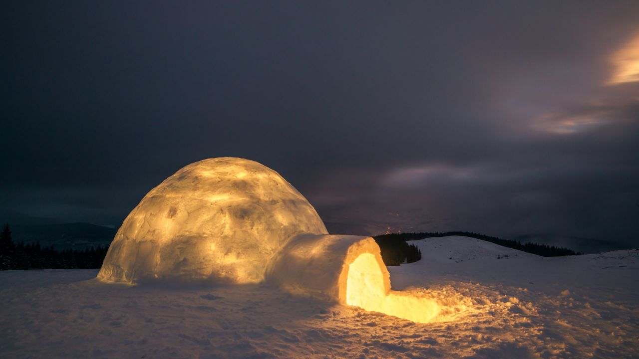 Dormire in igloo 