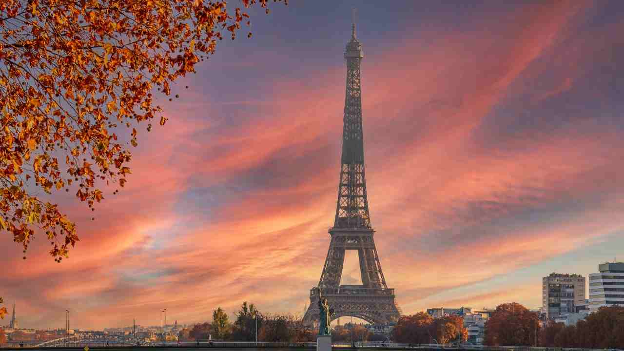 Parigi e la Tour Eiffel 
