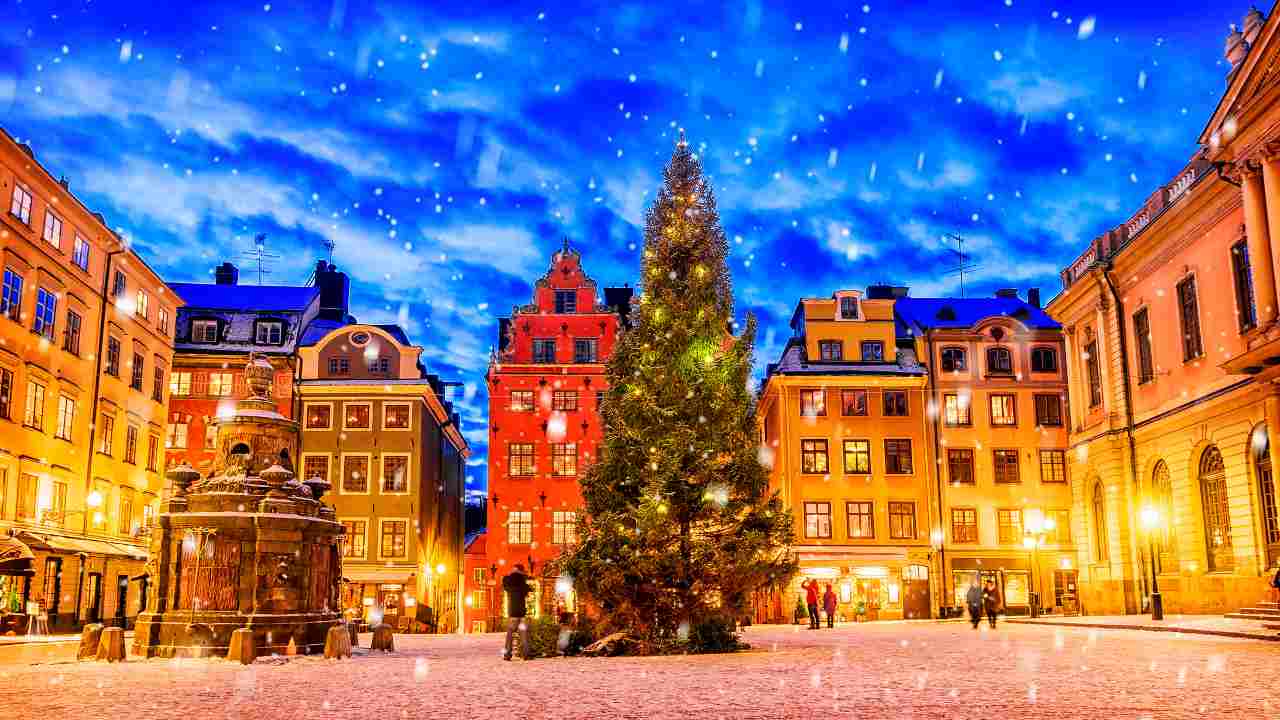 Stoccolma è la città più straordinaria da visitare a Natale
