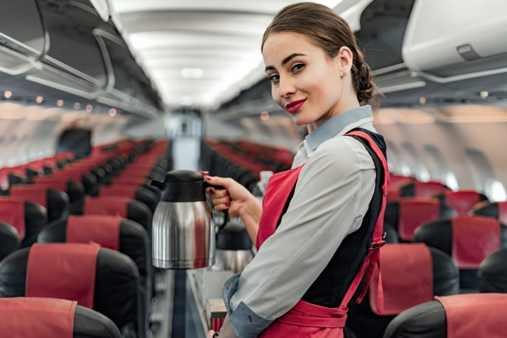 non prendere caffè aereo