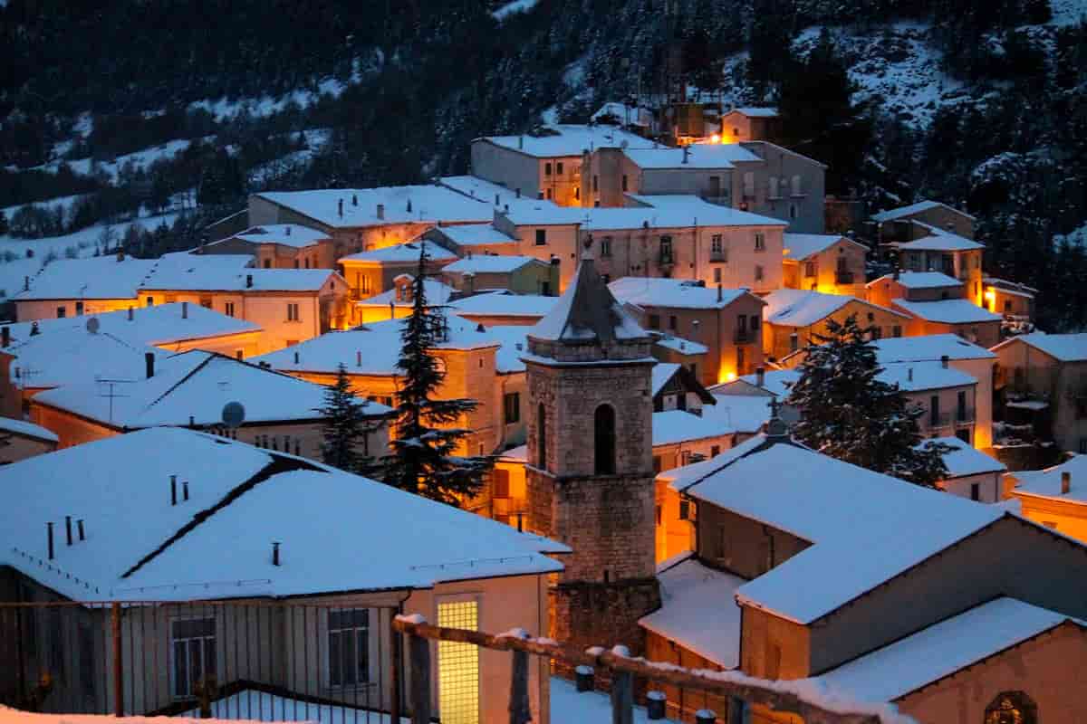 borgo presepe bello italia