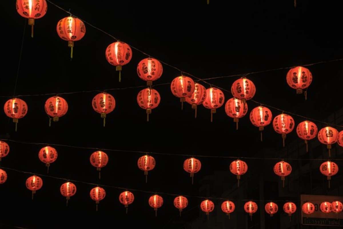 Lanterne per il Capodanno Cinese