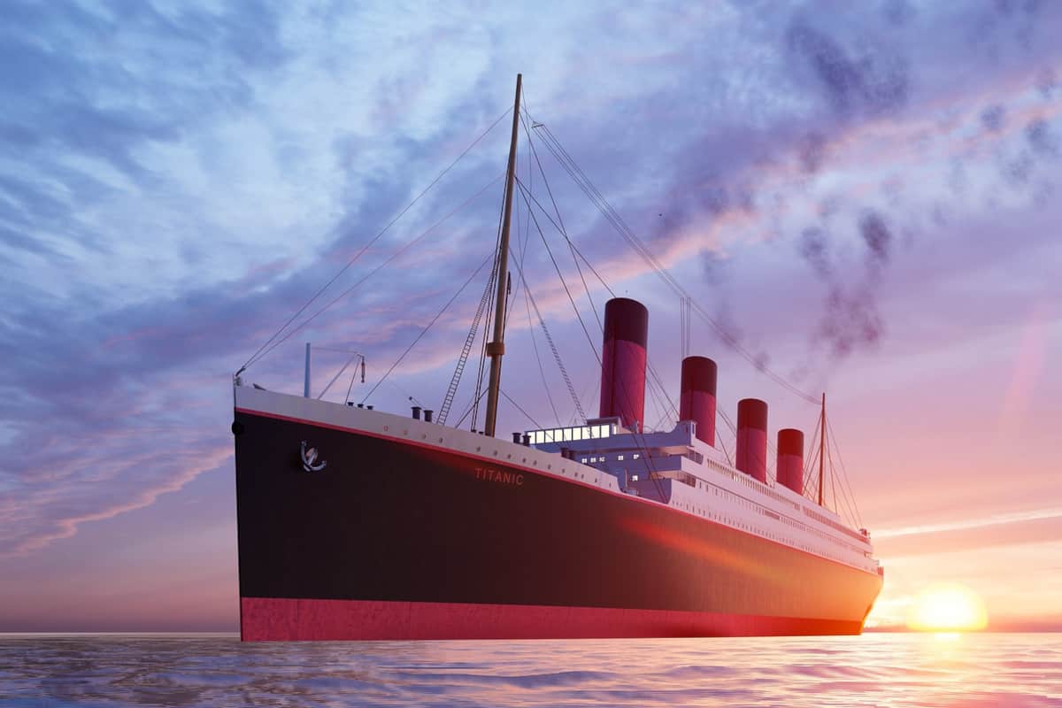 italia visitare titanic