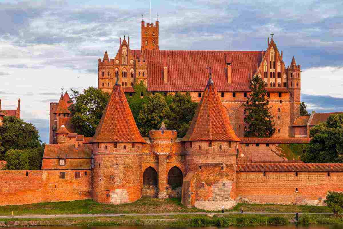 Castello di Malbork in Polonia