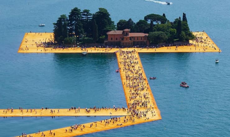 camminare acqua esperienza