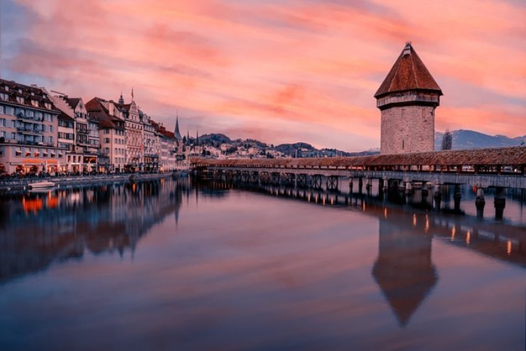 Lucerna, città della Svizzera