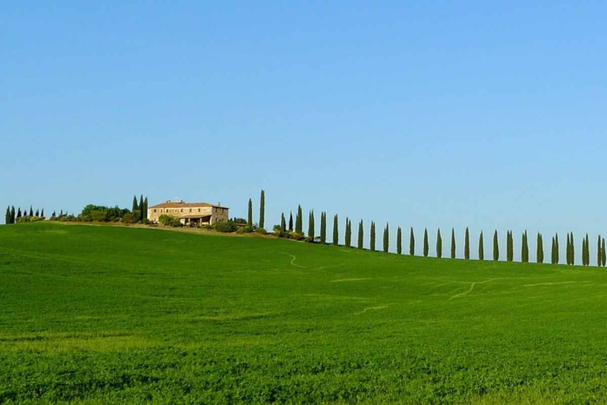 Tenuta nella campagna toscana