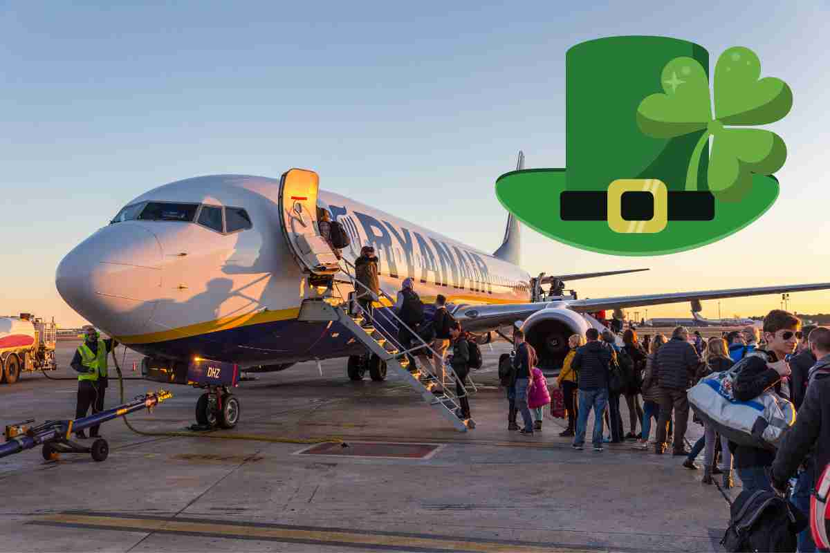 Ryanair per San Patrizio