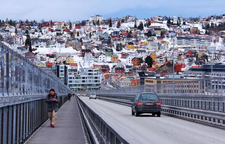 Un hotel per gabbiani a Tromso