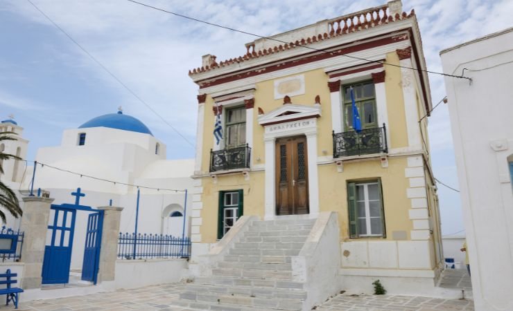 L'isola di Serifos in Grecia