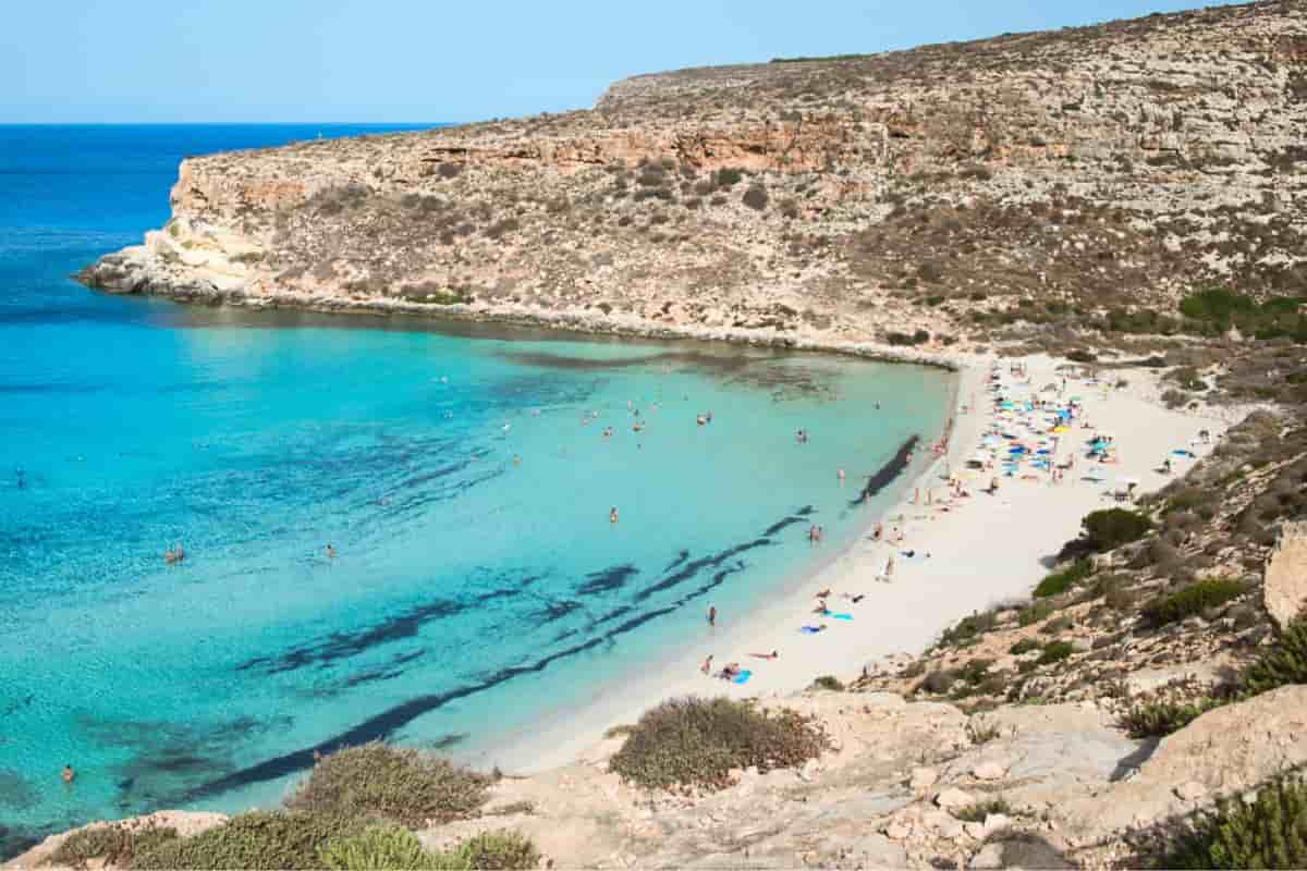 italia spiagge bianche