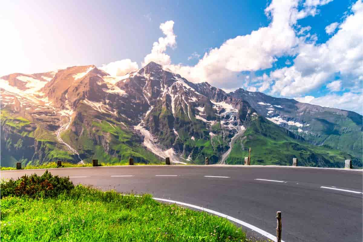 strada bellezza alpi