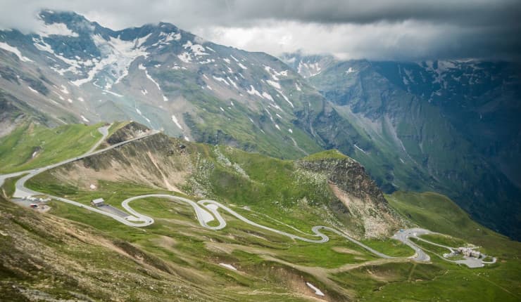 strada bellezza alpi