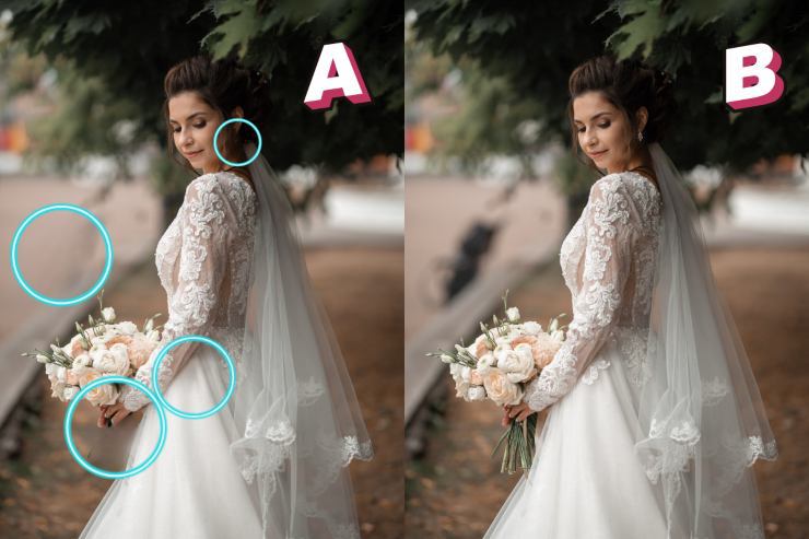 sposa differenze foto test