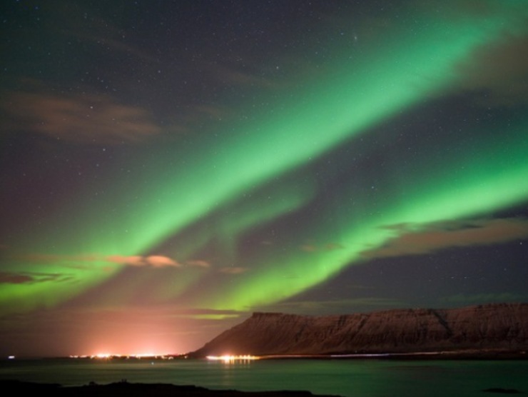 I colori dell'aurora boreale