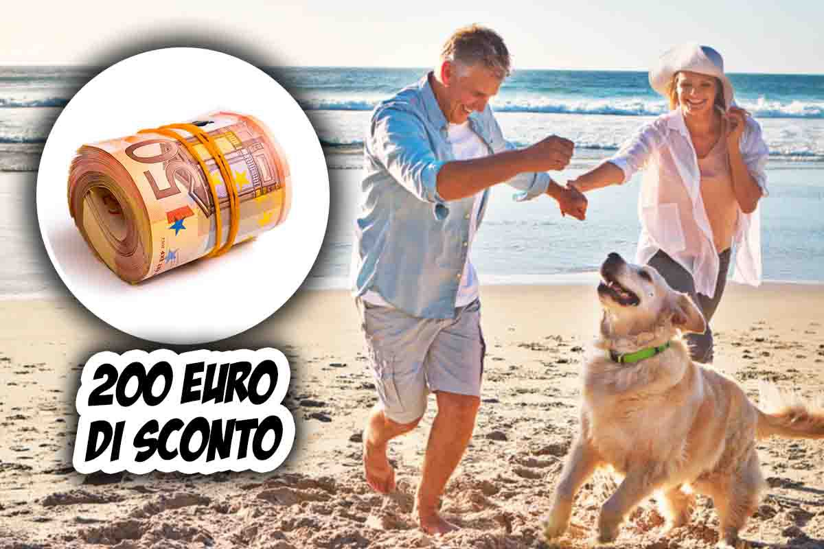 Vacanze al mare: sconto da 200 euro