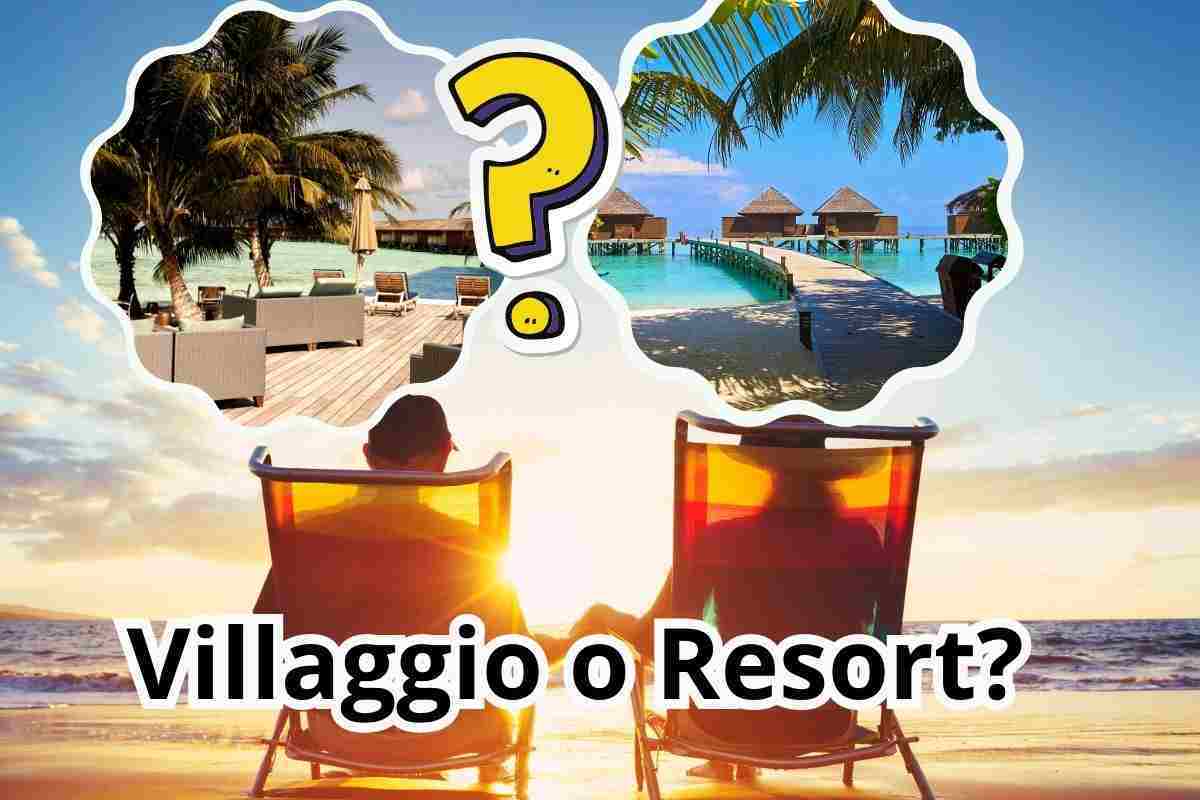 differenza villaggio o resort