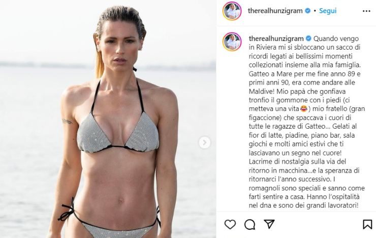 michelle hunziker vacanze gatteo a mare