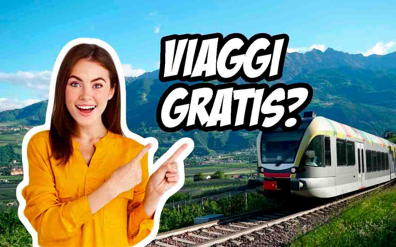 viaggiare treno gratis