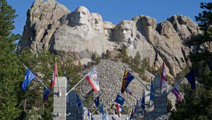 Monte Rushmore storia