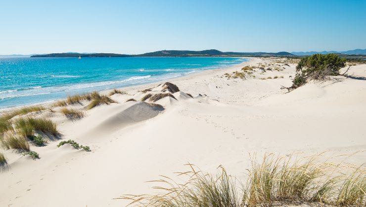 bellissima spiaggia poco conosciuta