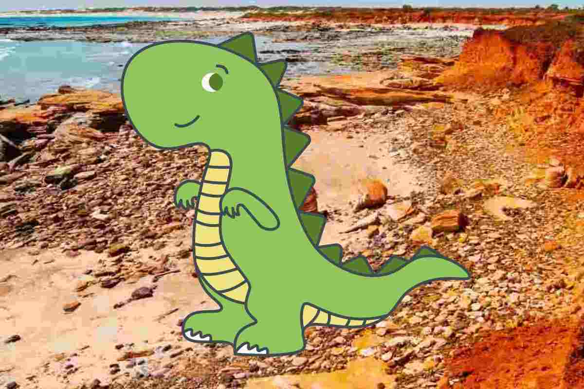 Alla scoperta della spiaggia dei dinosauri